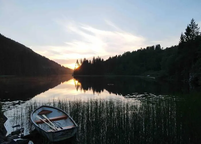 Beautiful Private With View And Boat Halland