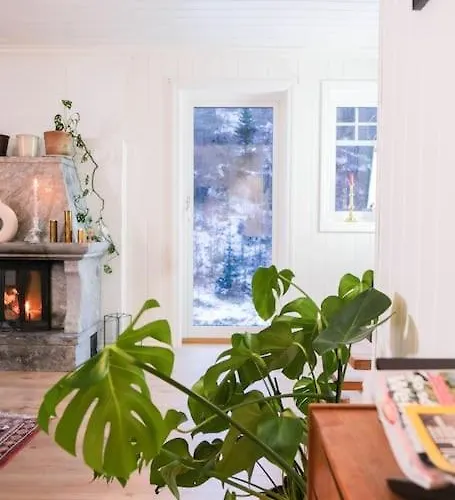 Beautiful Private With View And Boat Vila Halland